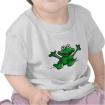 love heart frog t shirts