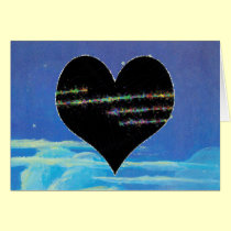 Love Heart greeting card -  modern cards