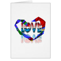 Love Heart Greeting Cards