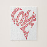 LOVE HEART JIGSAW PUZZLES