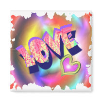 Love Heart magnets