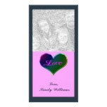 Love heart photo cards