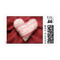 love heart postage