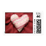 love heart postage