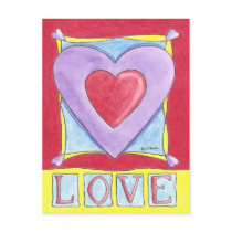 Love Heart postcards