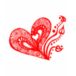 Love heart /red t-shirt Love heart /red t-shirt