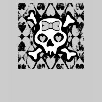 Love Heart Skull t-shirts