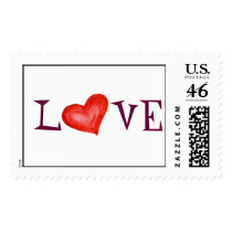 LOVE HEART stamp