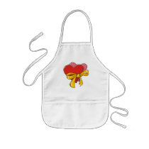 Love Heart Valentines Day aprons by bonfire46 Love Heart Valentines Day aprons