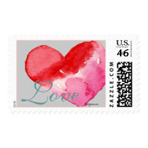 LOVE Heart Wedding Postage postage by lillyarts LOVE Heart Wedding Postage postage