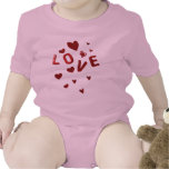 Love & Hearts Baby Creeper