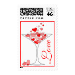 Love Hearts Cocktail Postage postage