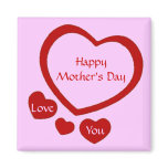 Love Hearts Mother's Day Magnet magnets