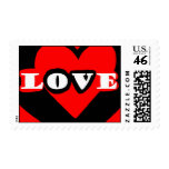 Love Hearts Postage