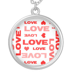 Love Hearts Red necklace