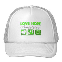 Love Hope Awareness Non-Hodgkin's Lymphoma Hat