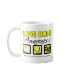 Love Hope Awareness Suicide Prevention mugs
