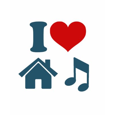 Love House Music t-shirts