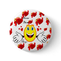 Love & Hug_ Button