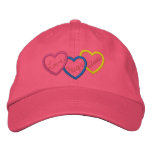 Love Hugs Kisses Embroidered Hat