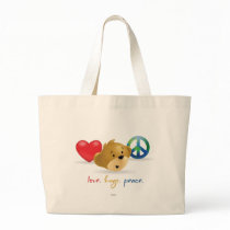 Love Hugs Peace Logo 3 bags by lovehugspeace Love Hugs Peace Logo 3 bags
