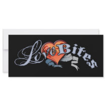 Love Hurts rack cards by 2DogStudio Love Hurts rack cards