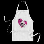 Love Hurts Skull aprons