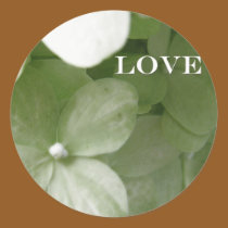 love hydrangea stickers