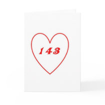 Love, I Love You Greeting Card