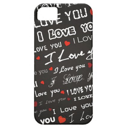 Love I Love You iPhone 5 Cases