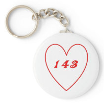 Love, I Love You Keychains
