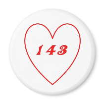 Love, I Love You magnets