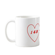 Love, I Love You mugs