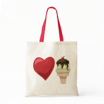 Love ice cream!  Customizable: bags