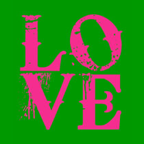 LOVE in a Cool Font t-shirts by greenbaby LOVE in a Cool Font t-shirts