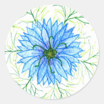 Love-in-a-mist Stickers