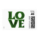 Love in an Irish Celtic Font postage by greenbaby Love in an Irish Celtic Font postage