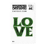 Love in an Irish Celtic Font postage