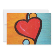 love in balance | mini-print personalized announcement