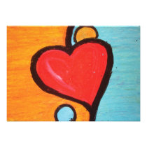 love in balance | mini-print invitations