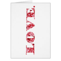 Love in Bloom - on white cards