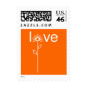 Love in Bloom postage