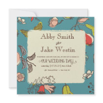 Love in Bloom Wedding Invitation