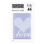 Love in Blue Theme Stamp