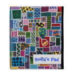 "Love In Chaos" Customizable iPad Folio caseable cases