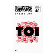 Love - in french stamp