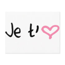 Love - in french postcards