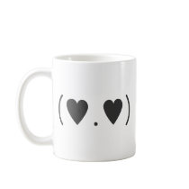 Love in Gray Coffee Mugs