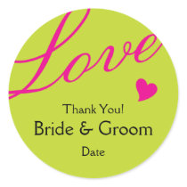 Love in Green stickers