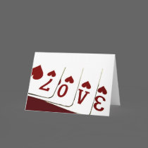 Love in Heart Playing Cards